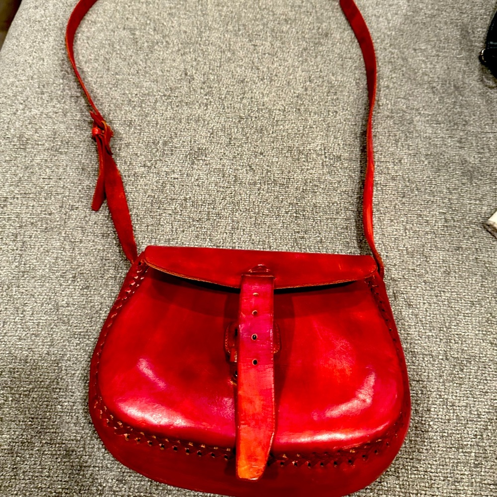 Small leather crossbody